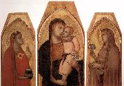 Ambrogio Lorenzetti Madonna and Child with Mary Magdalene and St Dorothea china oil painting reproduction